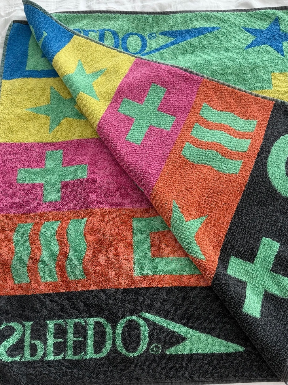 Vintage European Swim Towel